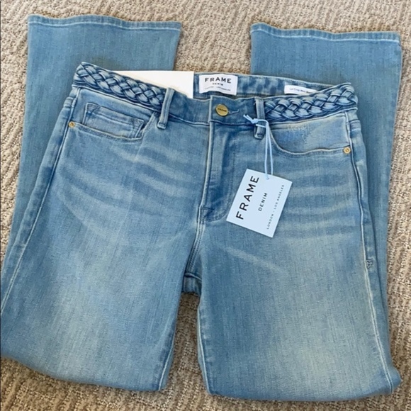 NEW | FRAME DENIM Le Crop Mini Bootcut Jeans - Picture 9 of 11